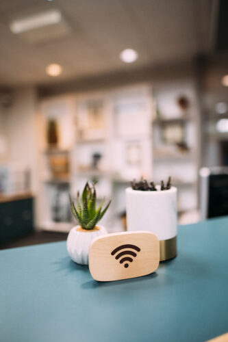 Decorative item placed on a table in Travelle Family Dentistry office in Burien, WA